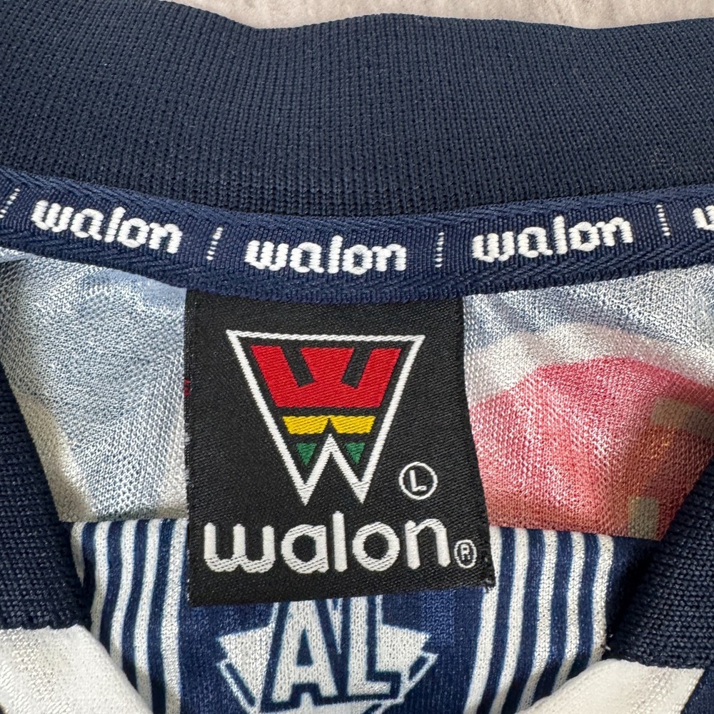 Vintage Alianza Lima Jersey Mens L Walon LG Cable Magico Peru Soccer #8 90s - Picture 4 of 8